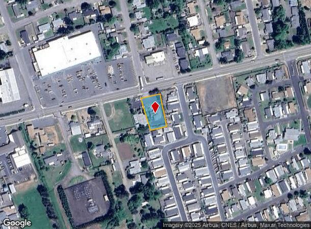 996 E Central Ave, Sutherlin, OR Parcel Map