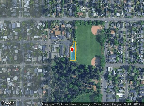  5554 Ne Clackamas St, Portland, OR Parcel Map