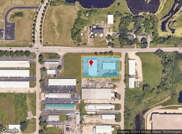 211 E Higgins Rd, Gilberts, IL Parcel Map