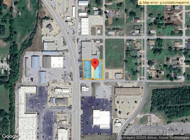  1619-1625 S 4Th St, Chickasha, OK Parcel Map