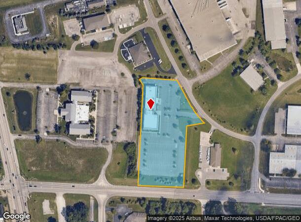 7840 Graphics Way, Lewis Center, OH Parcel Map