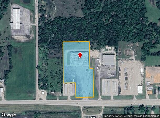  1547 W Main St, Pawhuska, OK Parcel Map