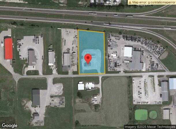  3625 George St, Highland, IL Parcel Map