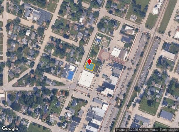  154 N Walnut St, Manteno, IL Parcel Map