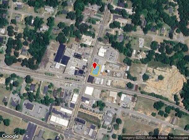 211 N Louisville St, Harlem, GA Parcel Map