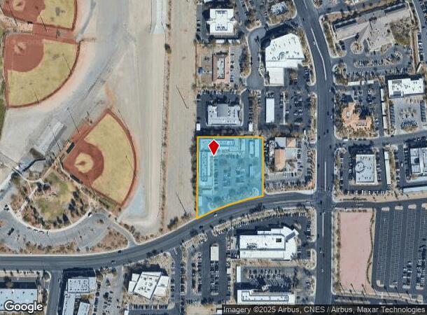  7250 Peak Dr, Las Vegas, NV Parcel Map