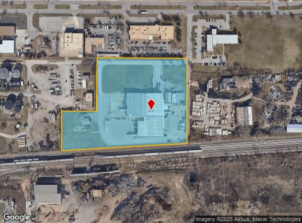  301 N Rhode Island Ave, Oklahoma City, OK Parcel Map