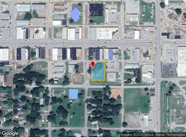 118 S 2Nd St, Okemah, OK Parcel Map
