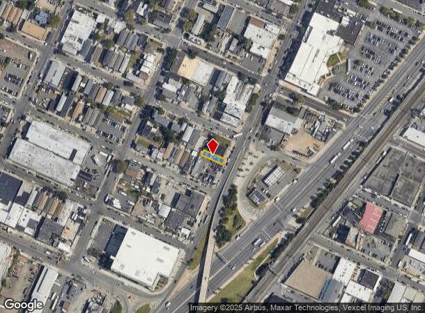  1213 Mayor Gibson St, Newark, NJ Parcel Map