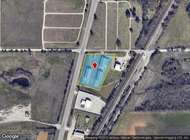  6875 Jackson Rd, Krum, TX Parcel Map