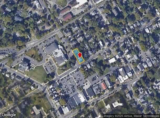 33 W 2Nd St, Moorestown, NJ Parcel Map