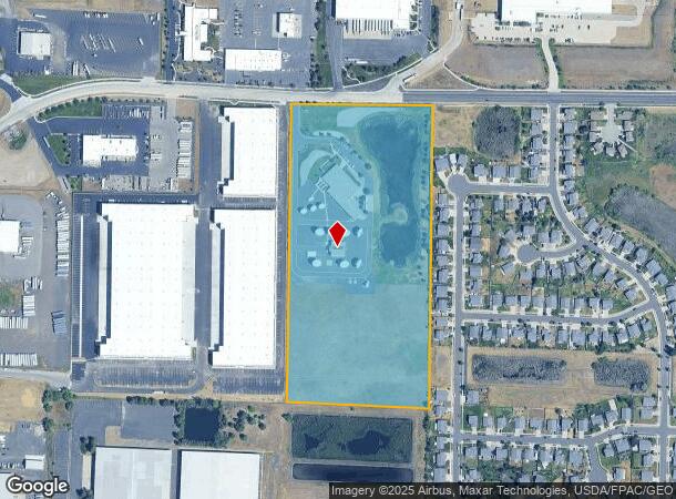 9815 W Hallett Rd, Spokane, WA Parcel Map