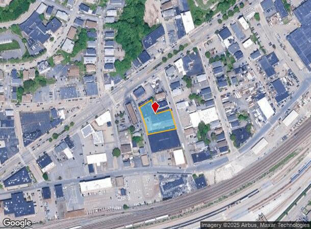  7 Henry St, Worcester, MA Parcel Map