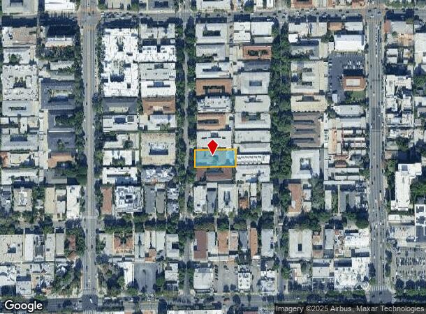  1226 N Laurel Ave, West Hollywood, CA Parcel Map