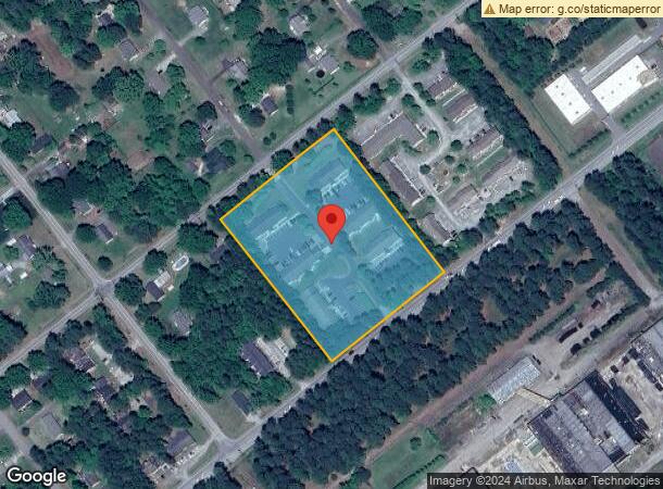  503 W C St, Butner, NC Parcel Map