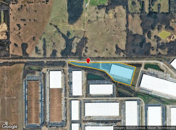  12577 Stateline Rd, Olive Branch, MS Parcel Map