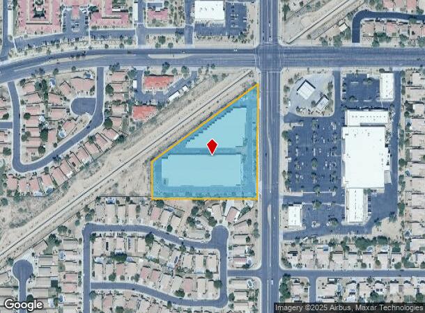 1126 N Ellsworth Rd, Mesa, AZ Parcel Map