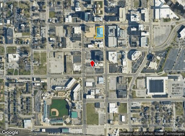  213 N Main St, South Bend, IN Parcel Map