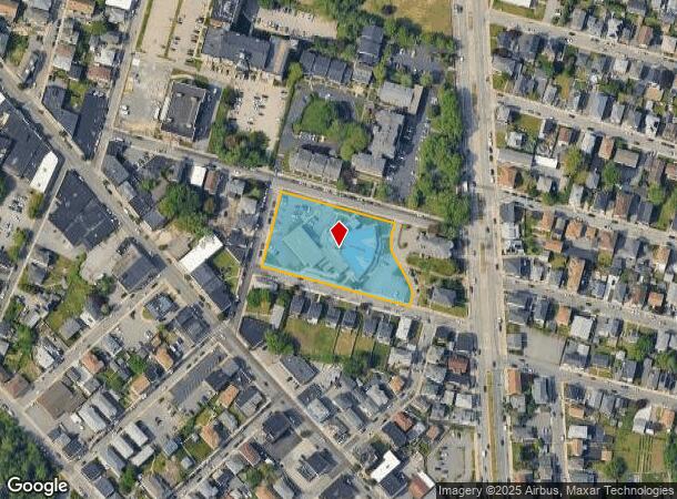  54 Bedard St, Fall River, MA Parcel Map