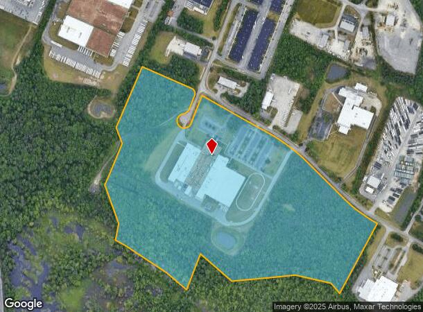 1851 Touchstone Rd, South Chesterfield, VA Parcel Map
