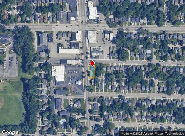  802 Merritt St Se, Grand Rapids, MI Parcel Map