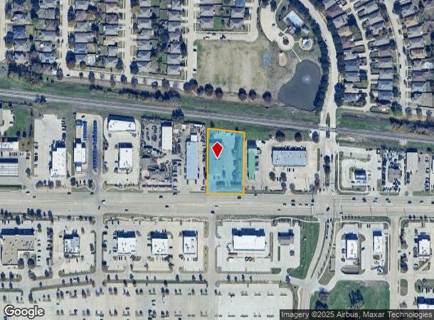 2961 W Fm 544, Wylie, TX Parcel Map