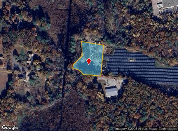 128 Fisher St, Holliston, MA Parcel Map