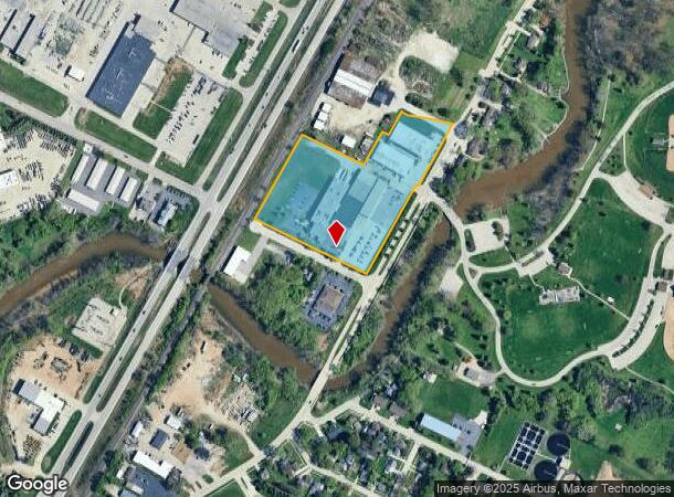610 Baeten Rd, Green Bay, WI Parcel Map