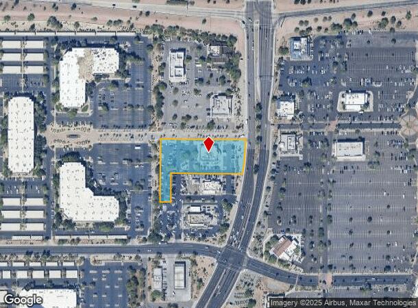  1636 S Stapley Dr, Mesa, AZ Parcel Map