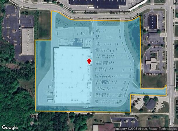  2180 S Main St, West Bend, WI Parcel Map