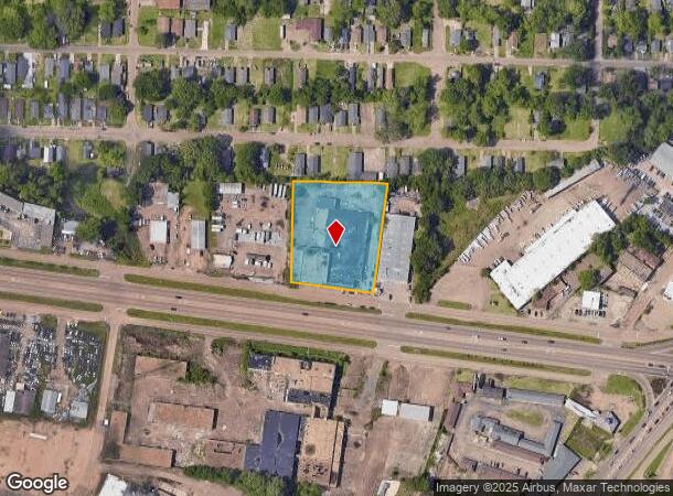 1434 W Highway 80 W, Jackson, MS Parcel Map