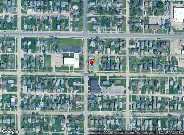  830 18Th Ave Sw, Cedar Rapids, IA Parcel Map