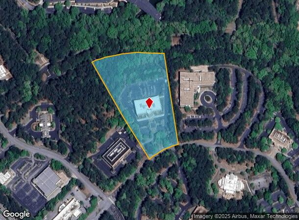  525 Westpark Dr, Peachtree City, GA Parcel Map