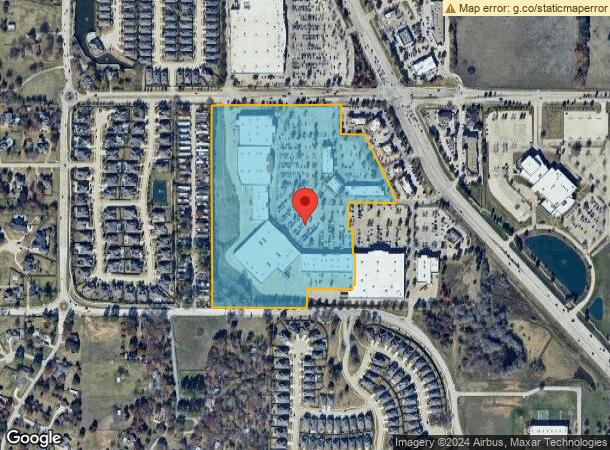  5801 Long Prairie Rd, Flower Mound, TX Parcel Map