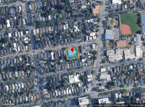  2340 Ward St, Berkeley, CA Parcel Map