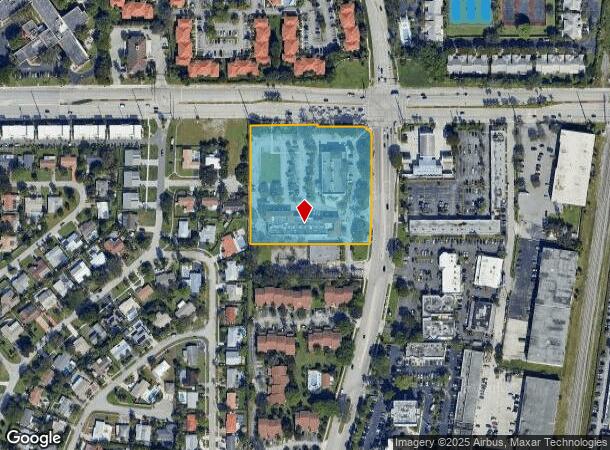 202 W Yamato Rd, Boca Raton, FL Parcel Map