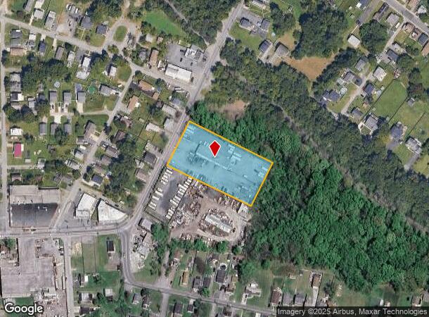 2609 Sparrows Point Rd, Sparrows Point, MD Parcel Map