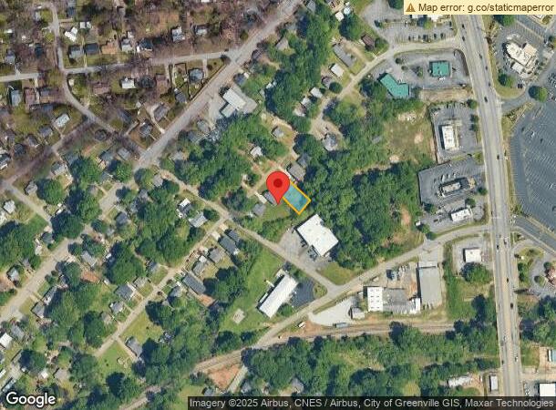  31 Burgess Ave, Greenville, SC Parcel Map