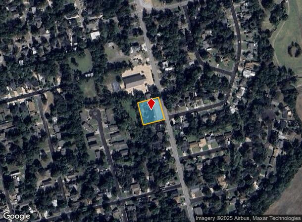  1020 S Gribble St, Sherman, TX Parcel Map