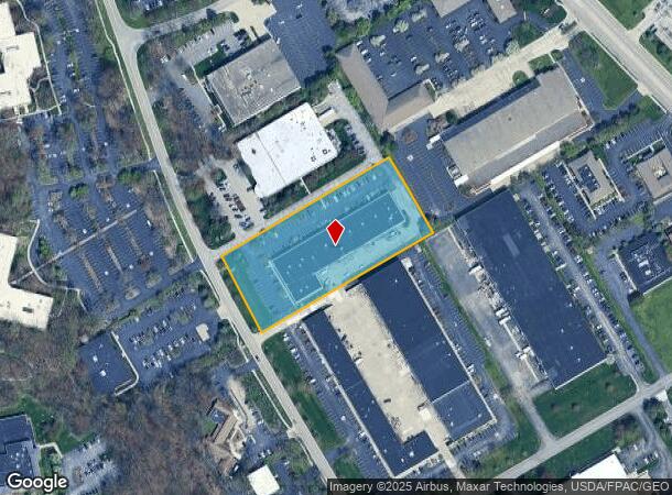  1644 Indian Wood Cir, Maumee, OH Parcel Map