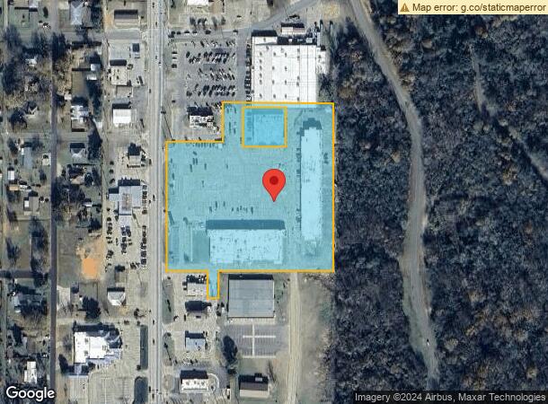  622 S Park Dr, Broken Bow, OK Parcel Map