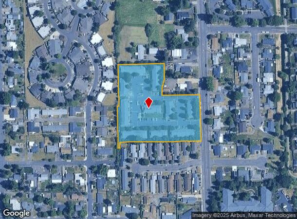  2196 Geary St Se, Albany, OR Parcel Map