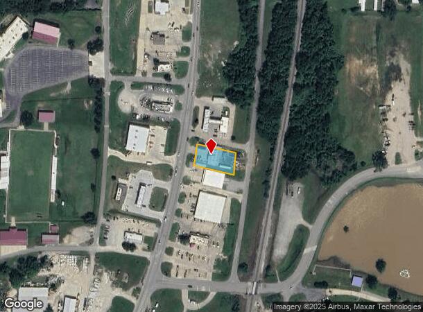 613 S Main St, Eufaula, OK Parcel Map