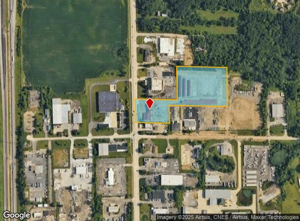 4955 Carpenter Rd, Ypsilanti, MI Parcel Map