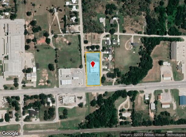 600 E Hall St, Bangs, TX Parcel Map