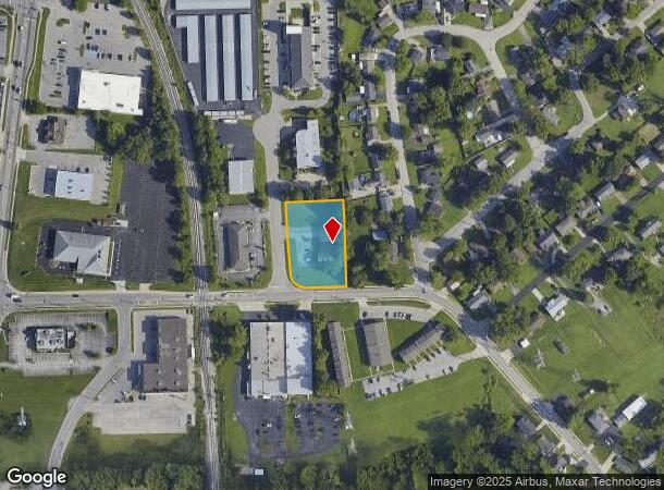  1912 Unruh Ct, New Albany, IN Parcel Map