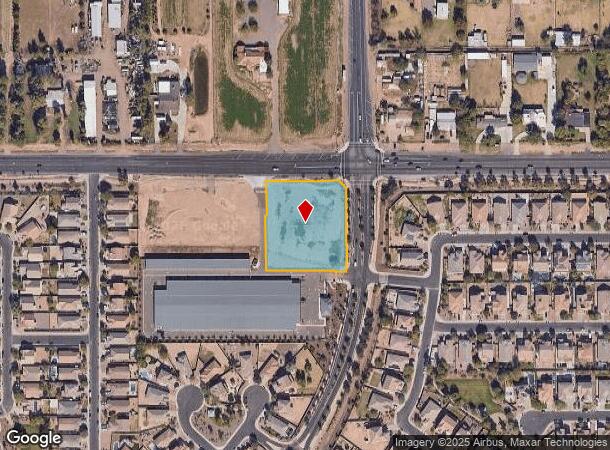  6705 W Baseline Rd, Laveen, AZ Parcel Map
