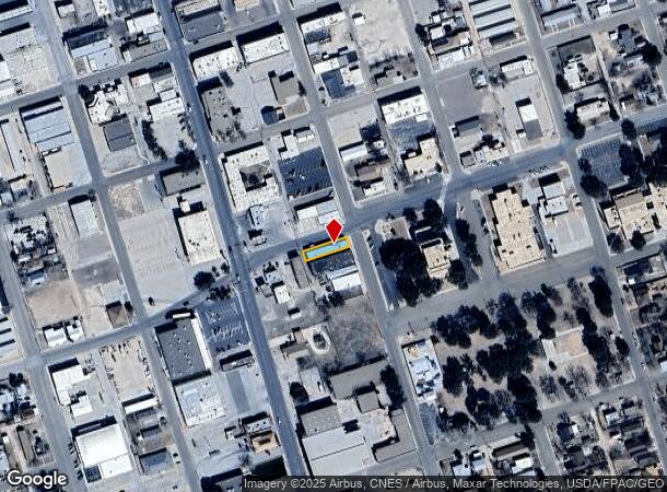  401 S Allen Ave, Monahans, TX Parcel Map