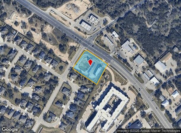 3816 Williams Dr, Georgetown, TX Parcel Map