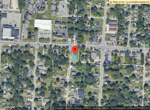  2836 Baughman Ave, Columbus, OH Parcel Map